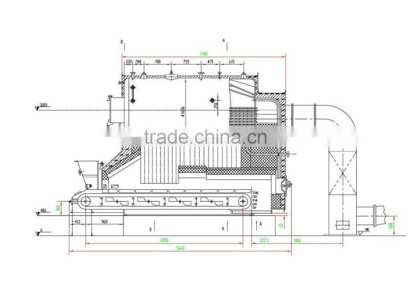 Alibaba China rice husk chinese boiler for sale