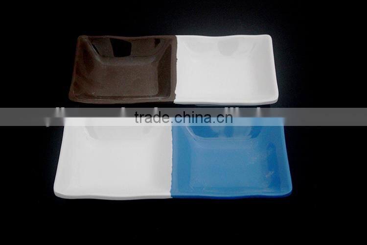 100% mealmine A5top food grade cheap unbreakable 2 tone melamine spoons for sale