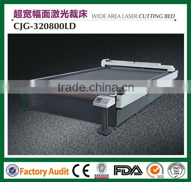 Membrane Structure Tent Laser Cutting Bed 320cm width