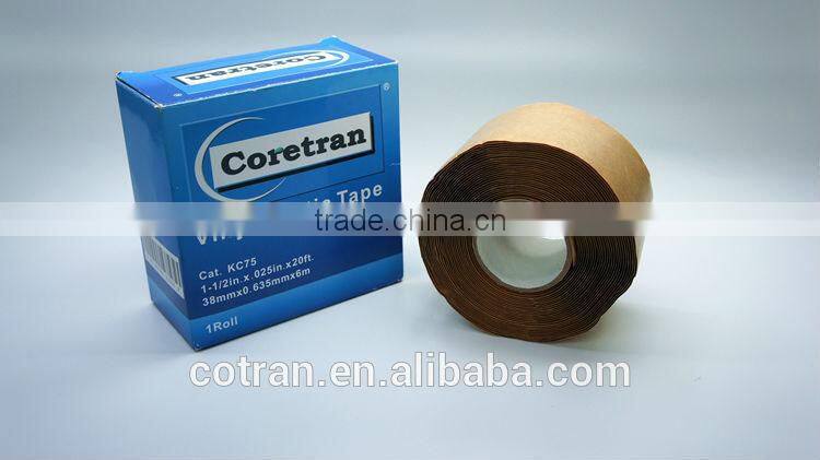 Cotran KC75 Vinyl mastic electrical tape Black