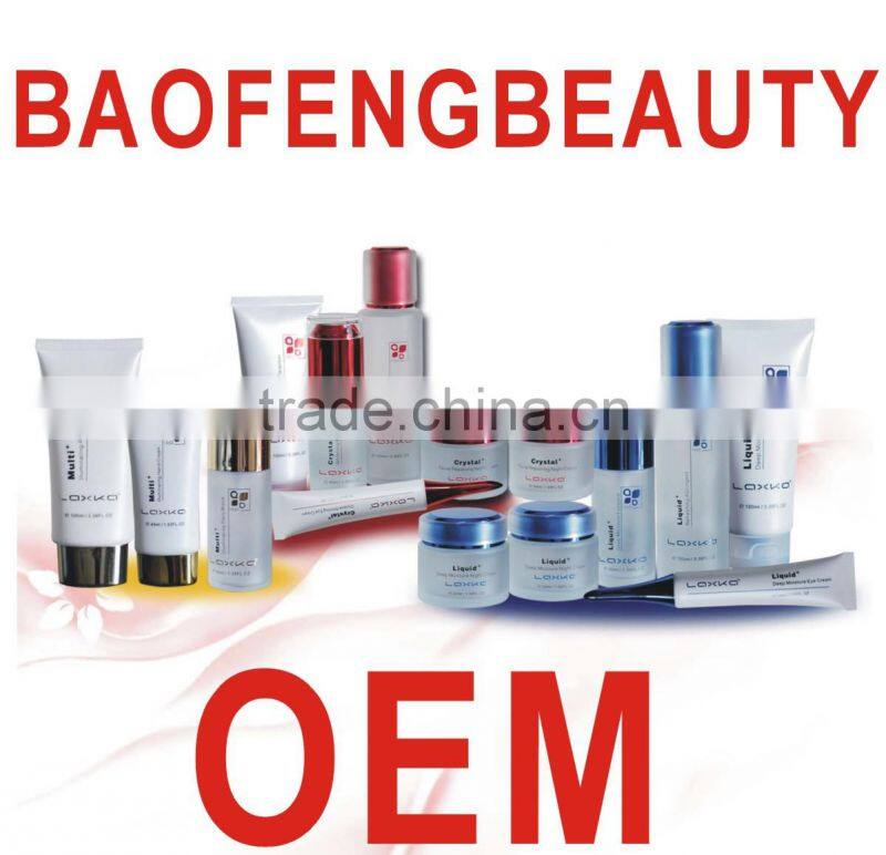 body cream OEM private label facial cleanser facial tonic face cream body lotion cream oil guangzhou factroy