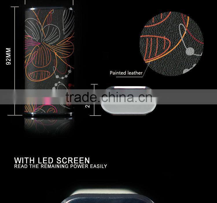 Thanksgiving day gift polymer battery custome painting usb power bank 4400 mah for philips