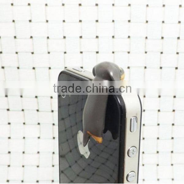 Custom plastic Puppy Dust Plug 3.5mm Smart Cell Mobile Phone Plug Headphone
