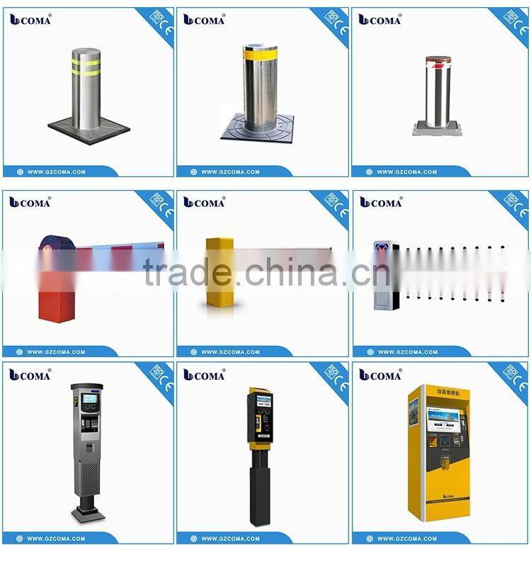 Collision Avoidance waterproof Solar remote control car parking lock