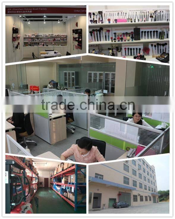 Professional makeup brush set of 15 rose gold beauty synthetic cosmetic brushes with custom logo