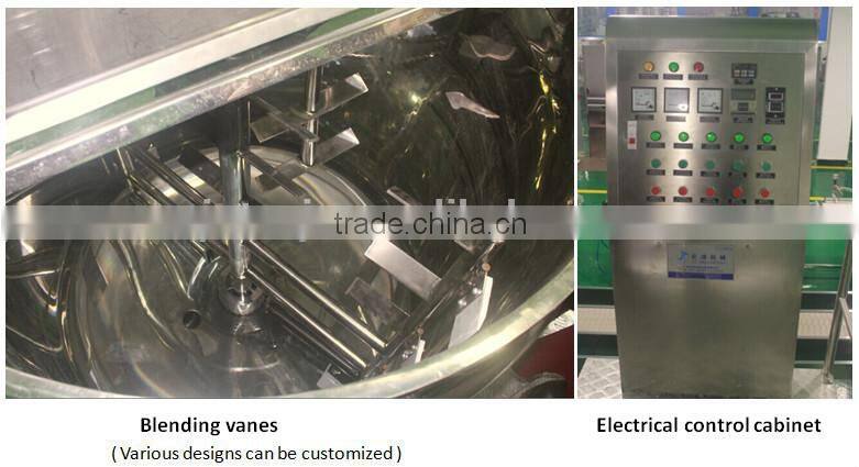 Automatic Electric Heating Detergent Mixing Machine,Shampoo Blending Tank,Liquid Soap Making Machine