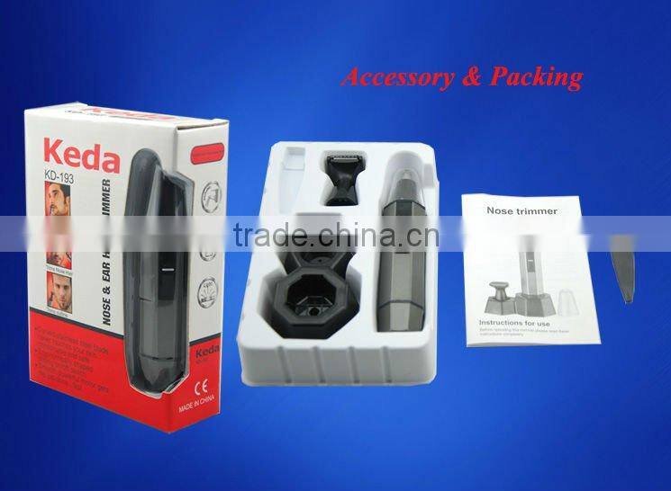 Luxury Electric Trimmer for Nose, Ear Hair & Beard