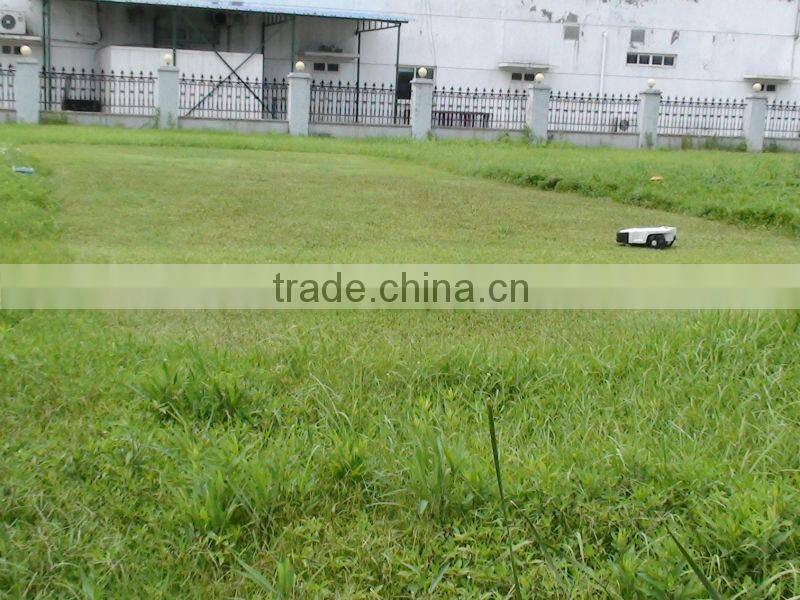 Robot gas lawn mower