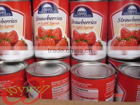 Canned Strawberry E120 E129 E124 in 425ml