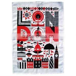 wholesale tea towel cotton custom made