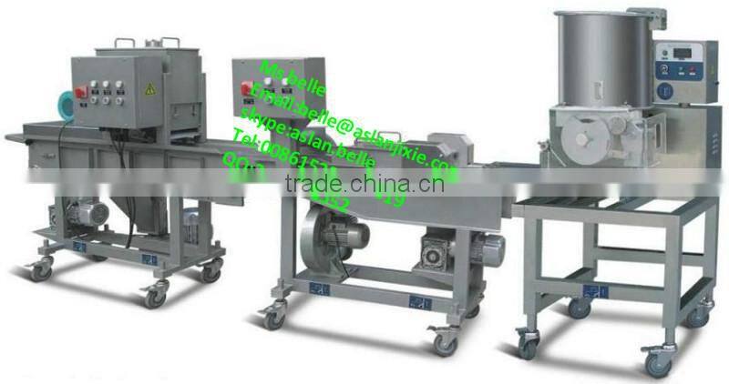 automatic Hamburger patty production line/burger patty making machine