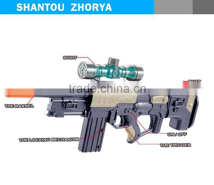 PVC electric Continuous emission Water bullet gun toys