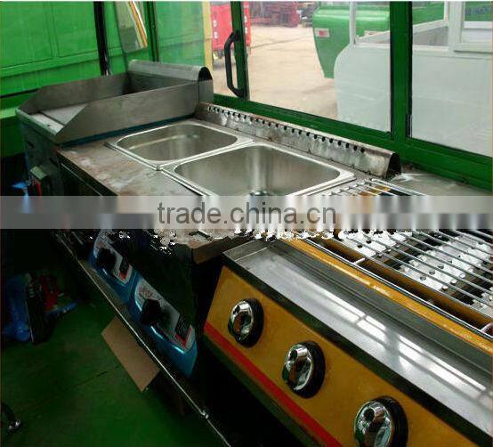 china mobile food cart/fod fruit vending carts