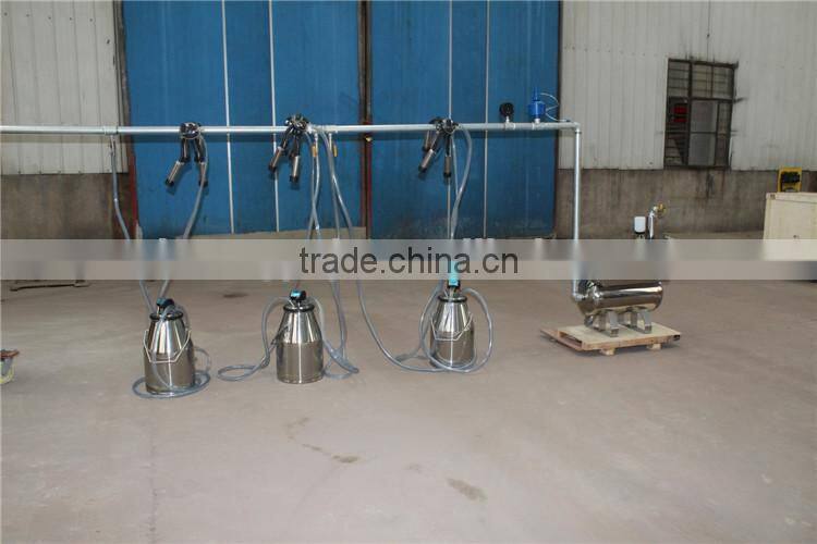 Cow Milking Machine Price With Many Milking Buckets