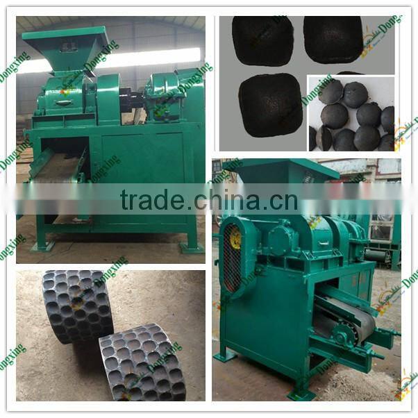 double rollers pressure coal ball briquette machine price