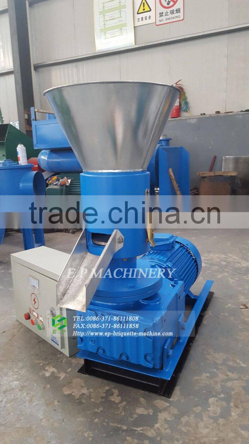 100kg/h wood pellet machine