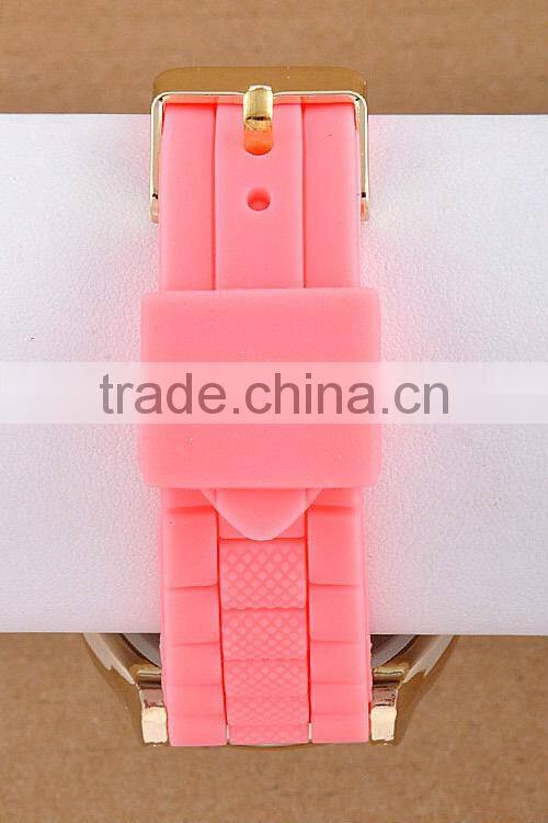 Custom Charming geneva platinum watch japanese movement