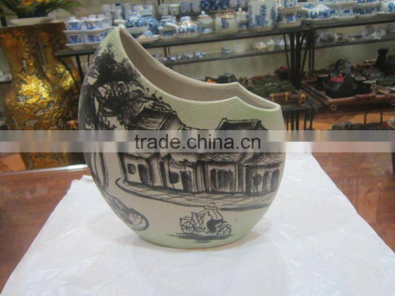 Vietnamese ceramic vase wholesaler