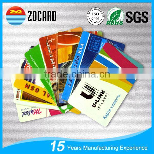 Cheap Price Printable PVC Business Card CR80