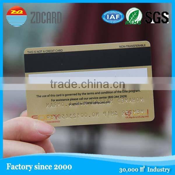 Printable id proximity card with magnetic strip