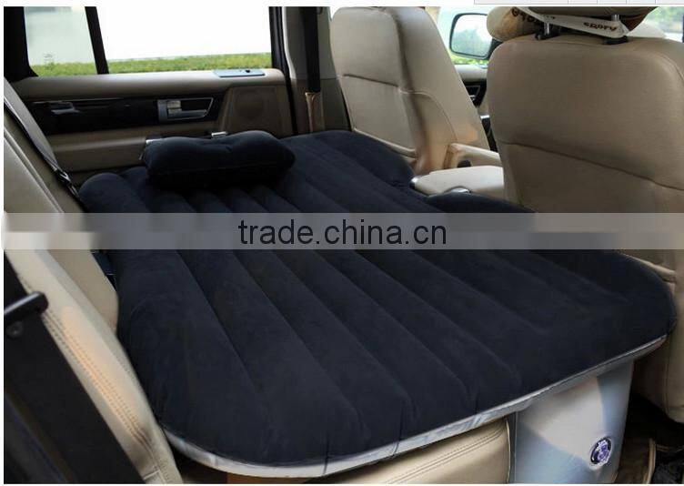 Hot sale inflatable car air mattress high quality PVC relax inflatable air mattress