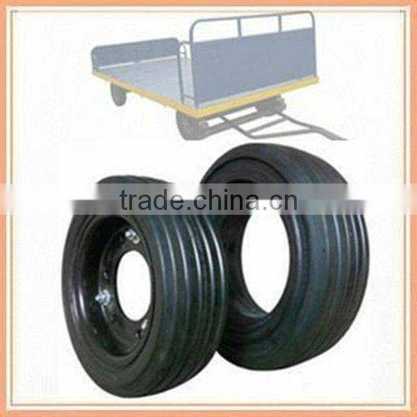 hot sale tractor trailer parts tires solid rubber tires 266*160