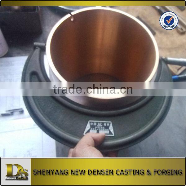 CNC Machining Flanged Bronze Bushing
