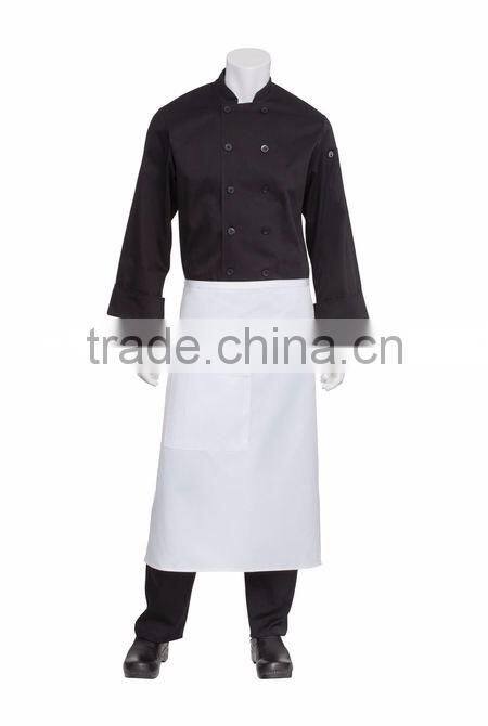 2017 high quality promotional half waist apron for men and women made to order