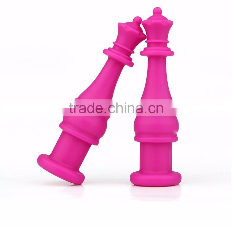 Creative design Autism Chewable Fat Pencil Topper Soft Silicone