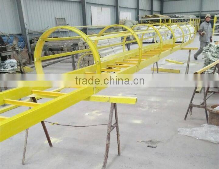 Corrosion resistance frp caged ladder