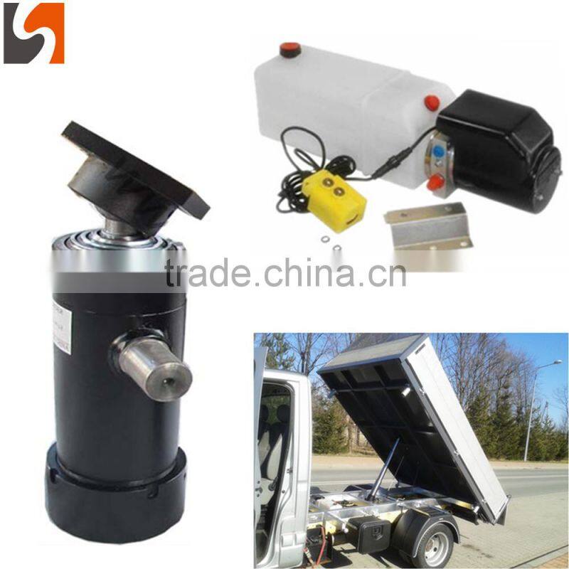 high quality hydraulic cylinder with good seals made in china for dump trailer