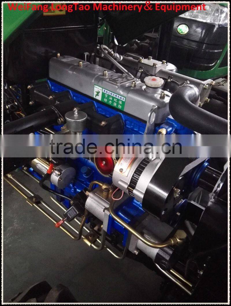 New Condition and CE Certificate 45hp 4WD tractor direct manufacturer front end loader backhoe for hot salle