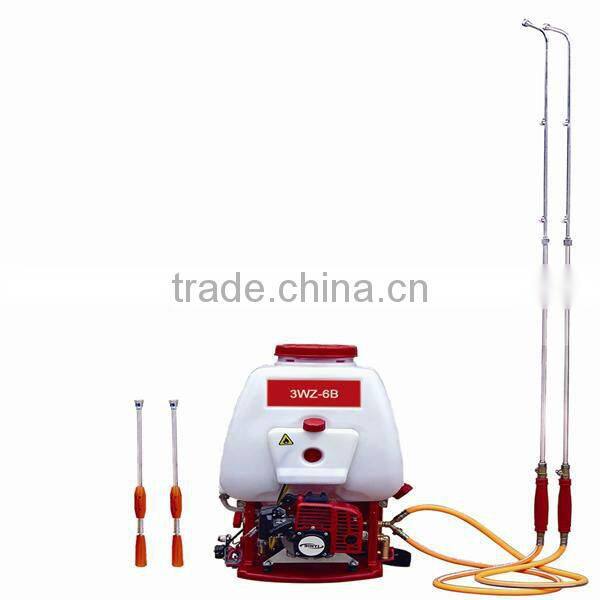 knapsack gasoline power sprayer 3WZ-6B with double accessories