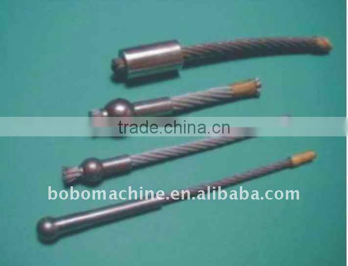 steel wire rope end lock swaging machine