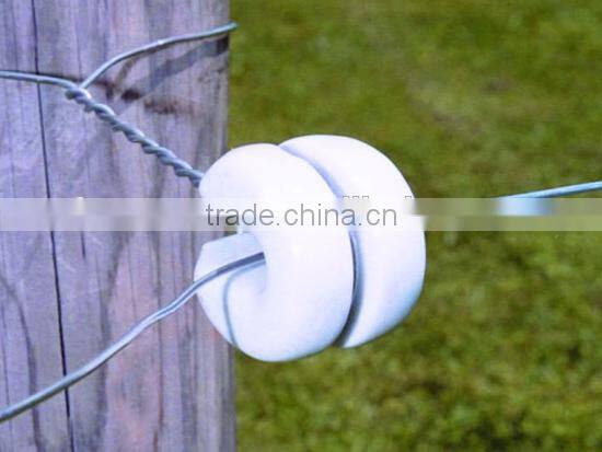 Electric Fence Wood Post Porcelain Insulator