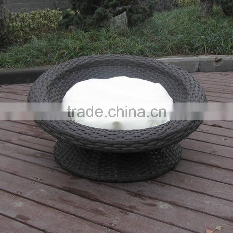 Alibaba pet supply wholesale newest patio wicker round pet bed