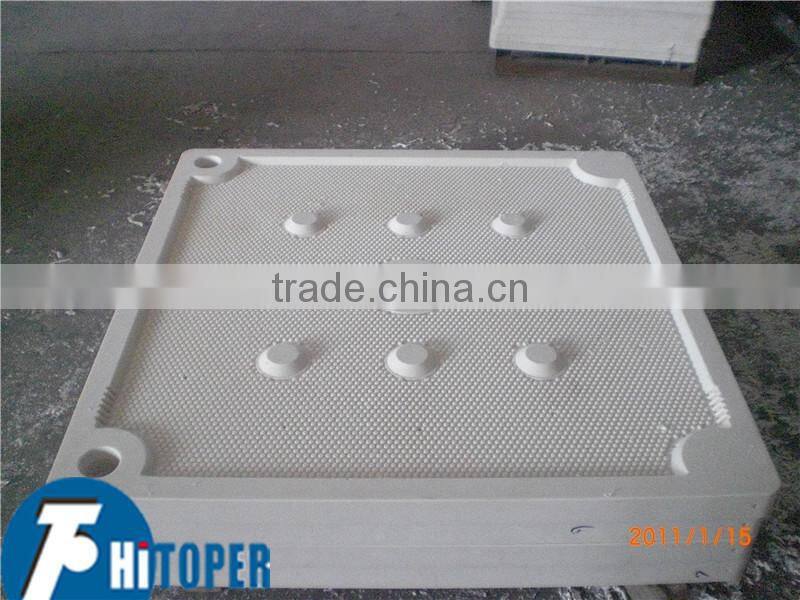 870mm polypropylene material filter plate for dewatering press machine