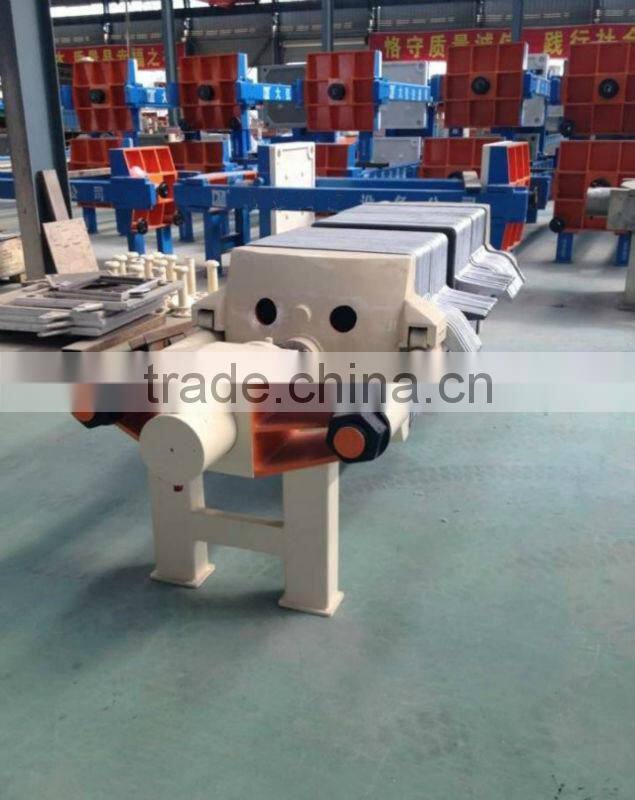 320/450/630 plate and frame & chamber type cast iron filter press
