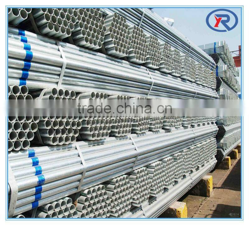 Tianjin Factory supply galvanized tube,galvanized steel pipe price,welded pipe