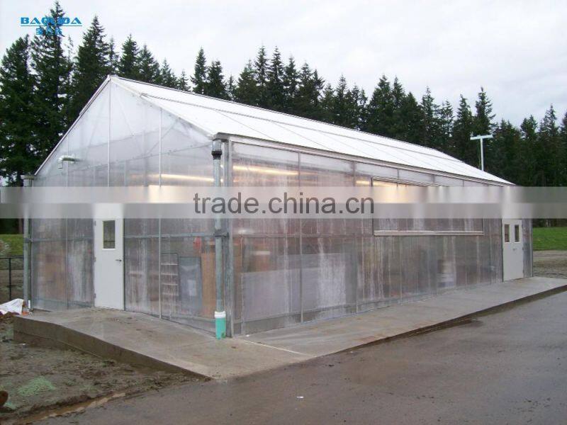 Pc Material Used Angricultural Grennhouse For Flowers