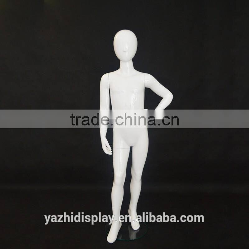 Removeable head cute boy kids mannequin for clothes display
