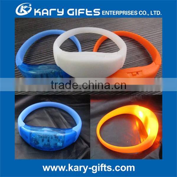 Concert party use multi-color RF led wristband xylobands