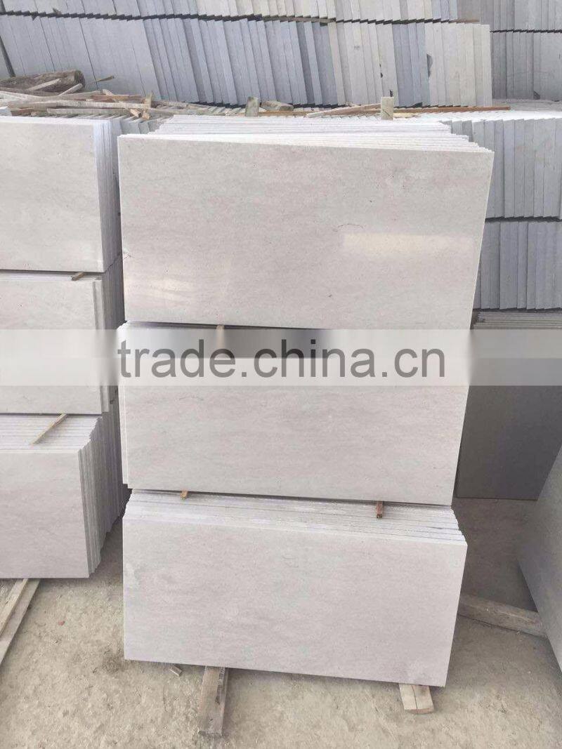Cheap natural stone light grey limestone tiles