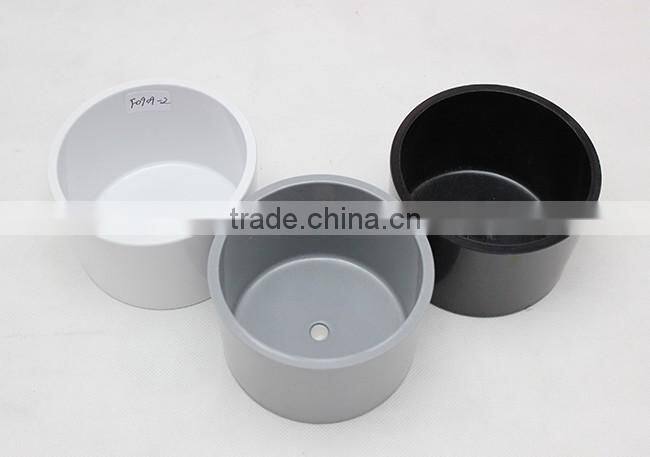 2016 new design round balcony plastic pots for succulents