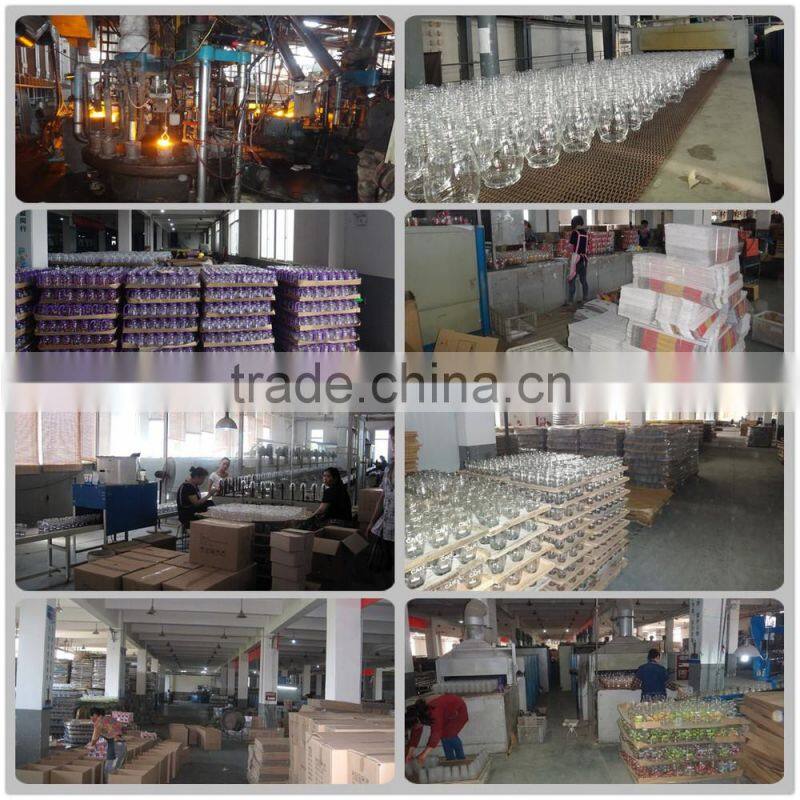 New crystal colored industries glassware