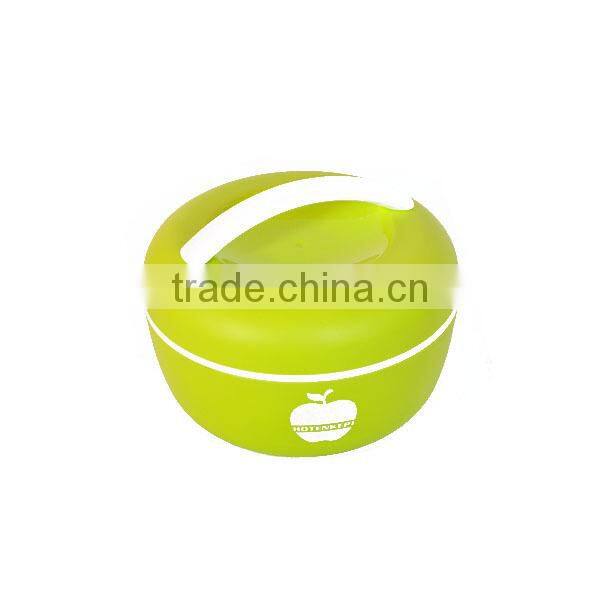 Plastic double layers microwave lunch box