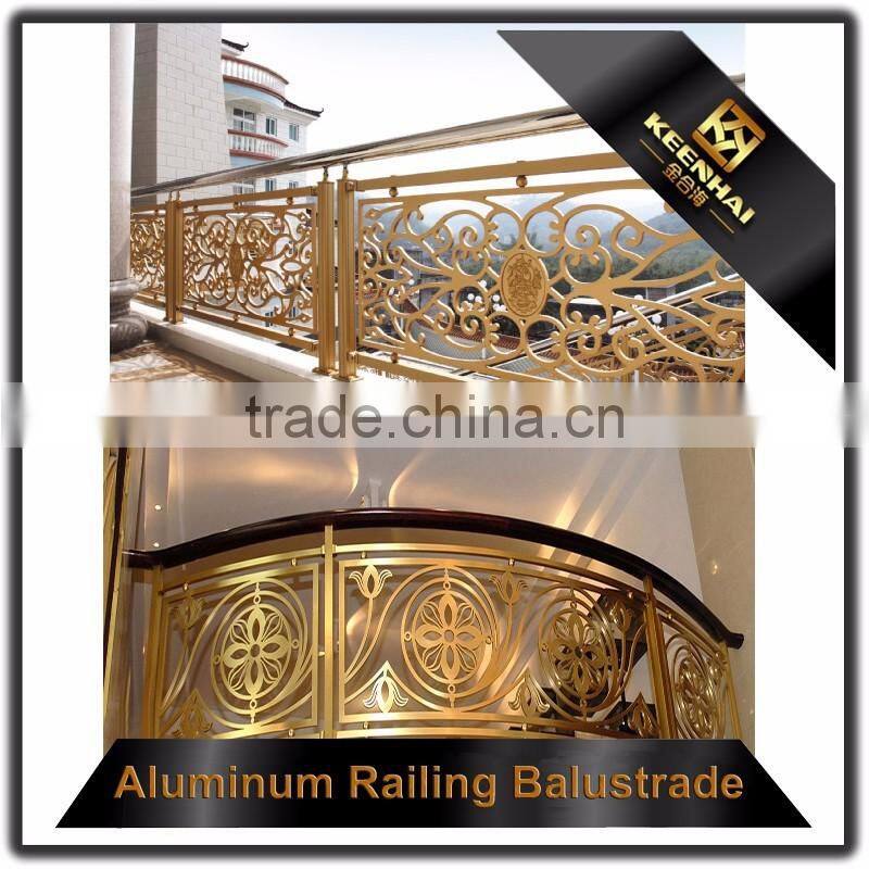 Modern Design Veranda Balcony Handrail Aluminum Cheap Deck Railing