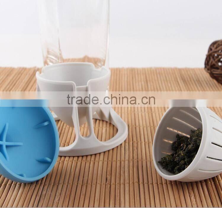 Original Design Stainless Steel Food Grade Silicone Creative Gifts Tea Filter Gyro Design Tea Strainer