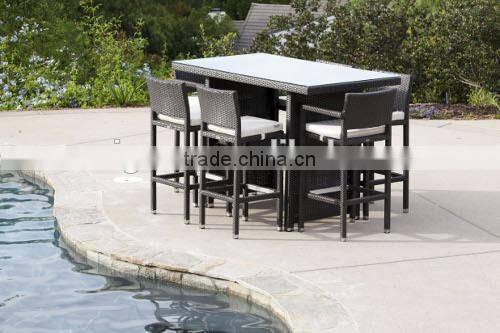 2017 Trade Assurance Hot Sale Garden Feeling outdoor bar furniture sets