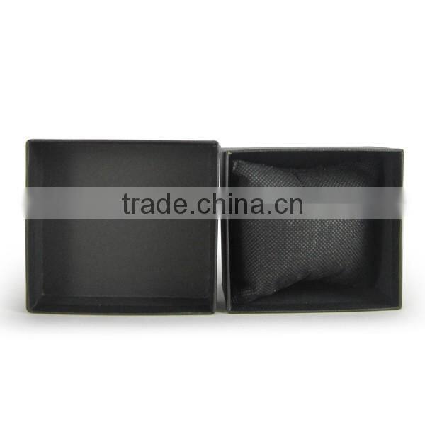 Black paper packaging boxes for watch custom gift packing box
